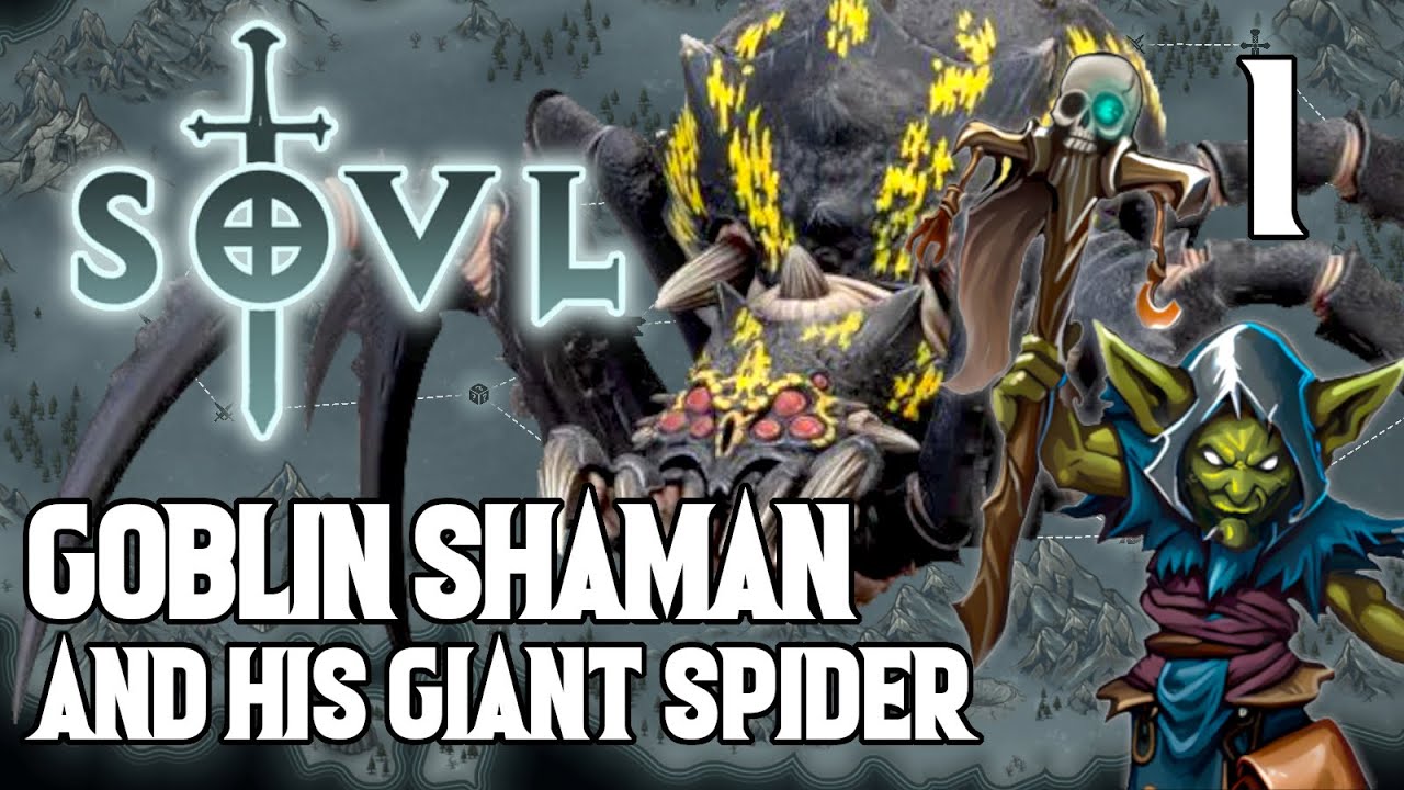 Giant Spider Mount! - Goblin Shaman #1 SOVL - Warhammer Tabletop Roguelike