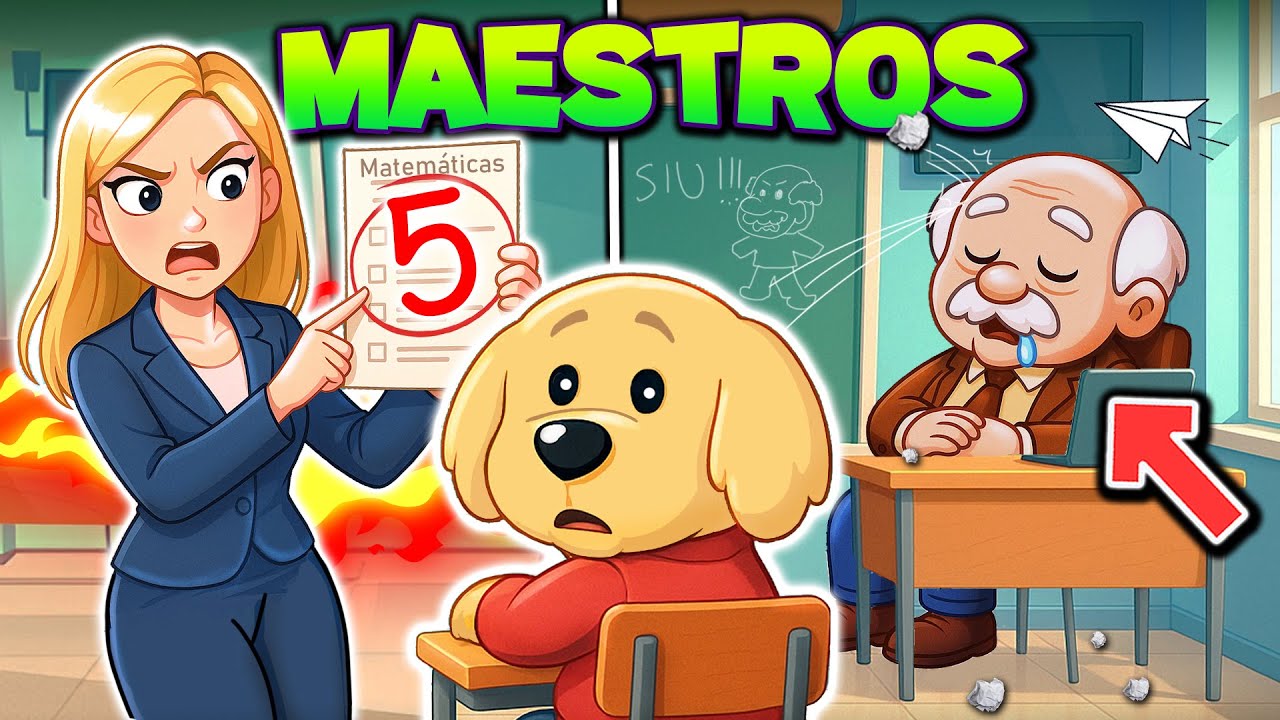 ¡TIPOS DE MAESTROS en LA PRIMARIA! | ¿Cuáles tuviste? 🍷🗿