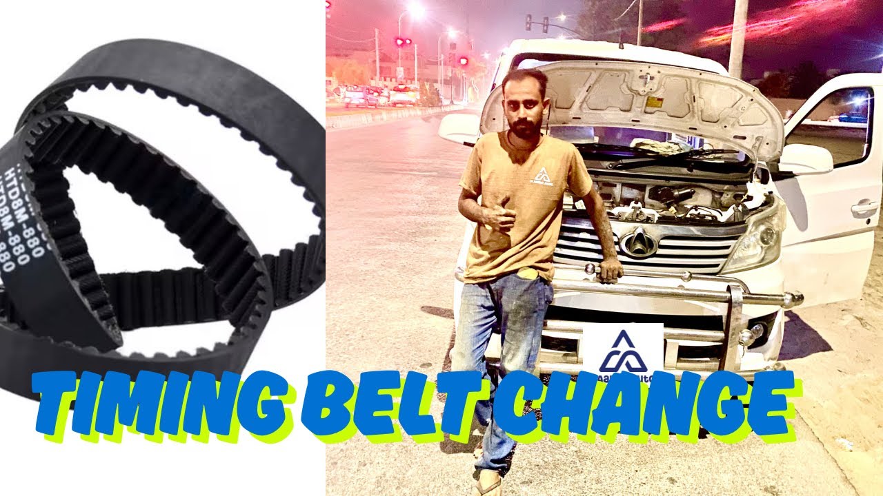 Changan karvan timing belt change