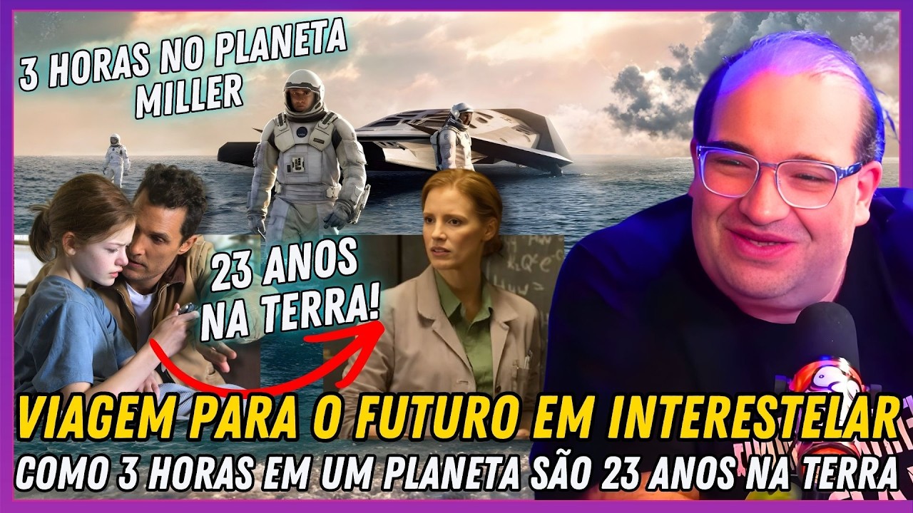 ENTENDA A DILATAÇÃO TEMPORAL DE INTERESTELAR!