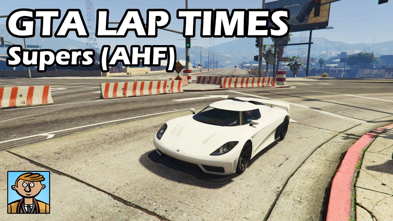 Fastest Supercars (AHF Retesting) - GTA 5 Best Fully Upgraded Cars Lap Time Countdown