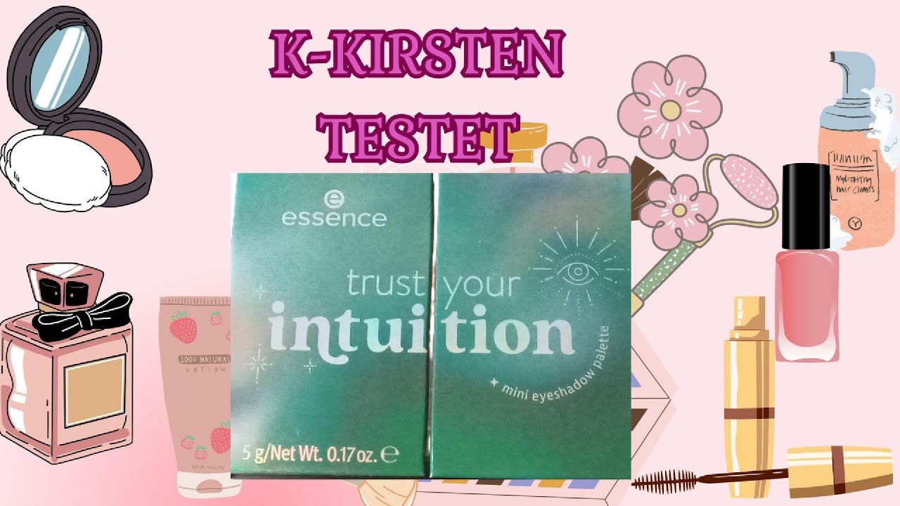 essence Trust Your Intuition Mini Eyeshadow Palette #essence #lidschatten #eyeshadow #makeup #beauty