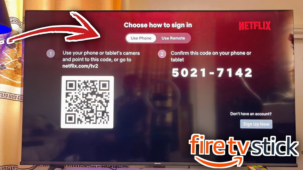 Fire TV Stick: How to Sign into Netflix
