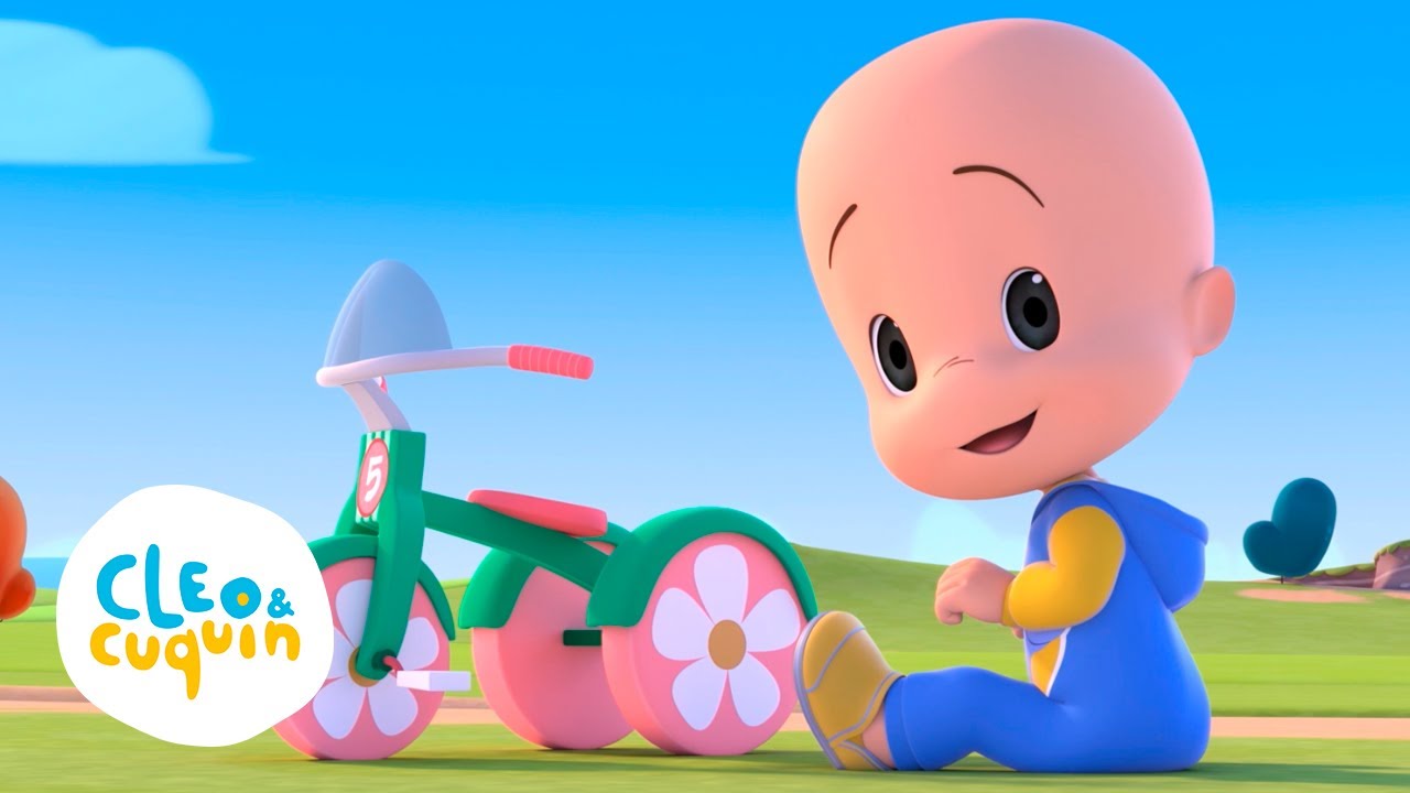 La bici nueva - Episodio completo de  Cleo y Cuquin | Familia Telerin