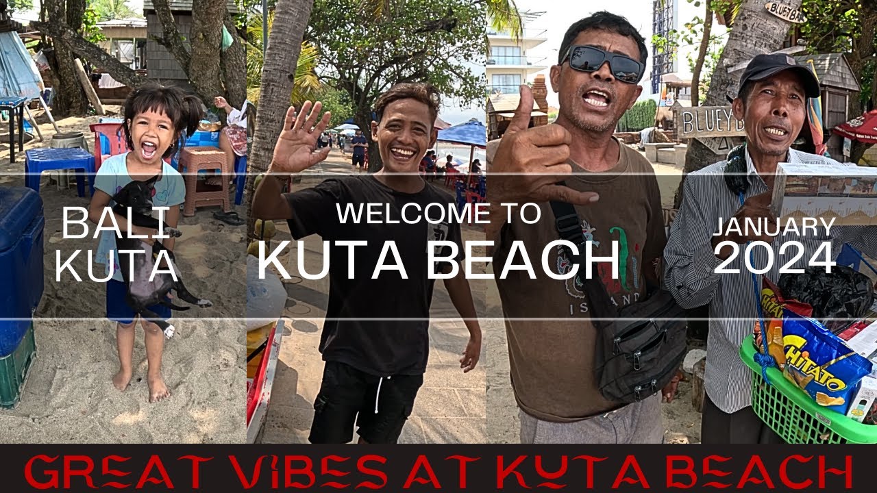 Bali Kuta Beach Walking Tour, Bali Kuta Beach Morning Beach Walk
