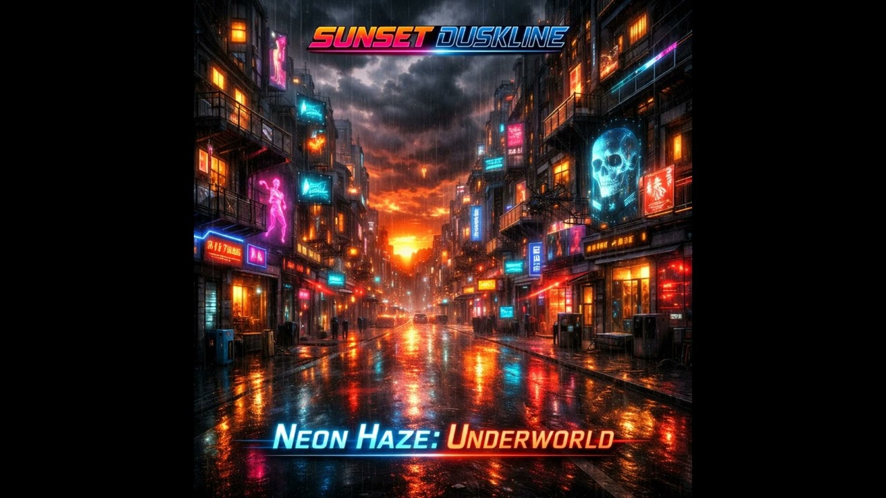 Sunset DuskLine - Neon Haze: Underworld (single, 2026) | Dreamvoid Records | Darksynth/Cyberpunk