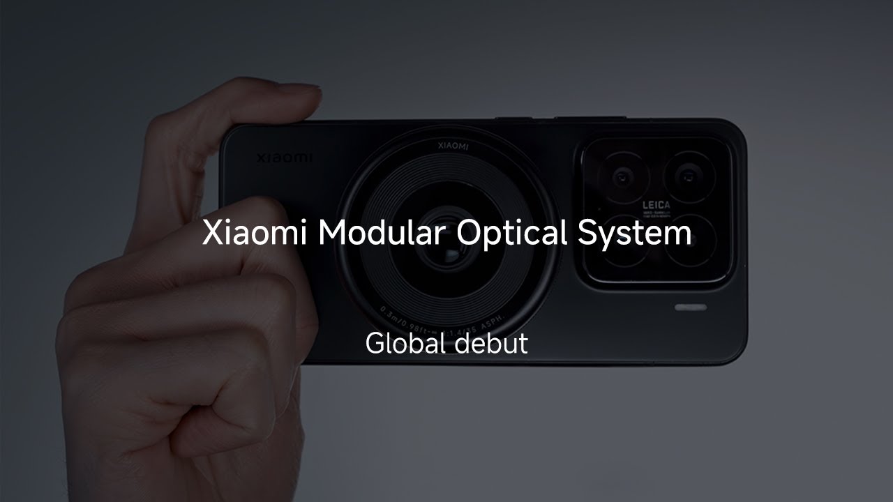 Xiaomi Modular Optical System | Global Debut