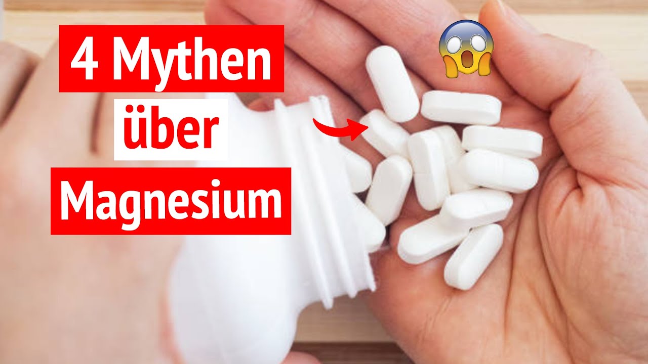 Magnesium: 4 Mythen, die du schnell vergessen musst