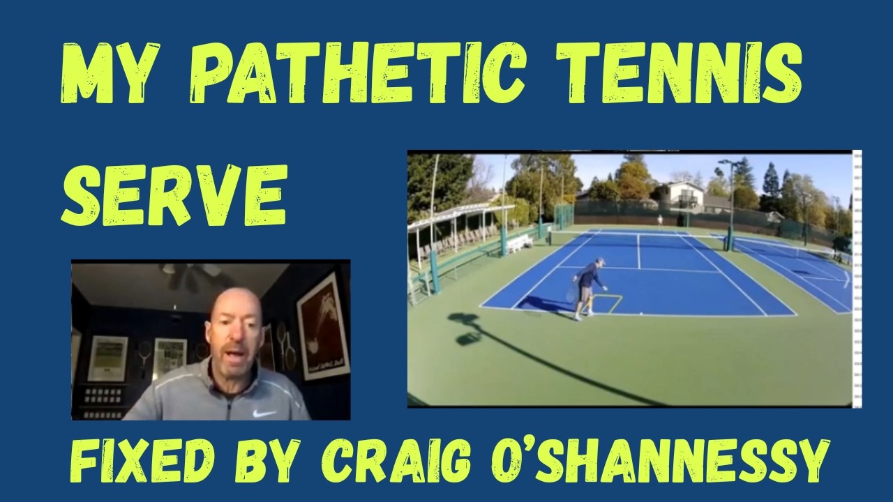 Craig O'Shannessy shows what I'm doing wrong! #tennistraining #tennistips