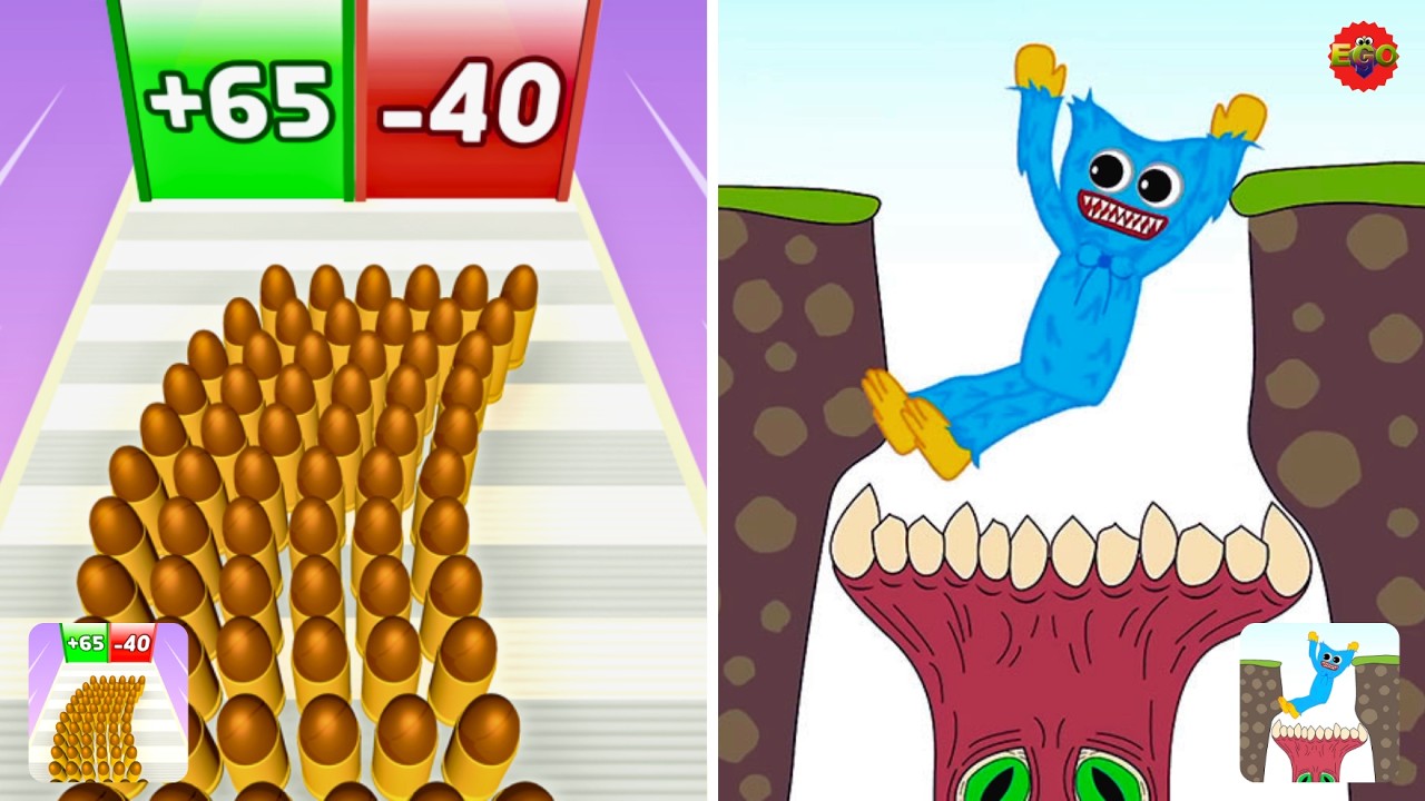 Huggy Story Vs Bullet Army Run - Max Gameplay Walkthrough | New Update 2026