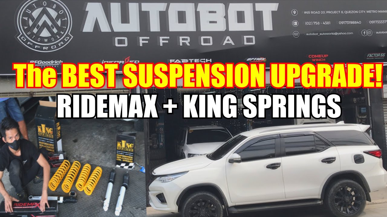Solving Fortuner Tagtag Problem With King Springs From Ridemax Only!