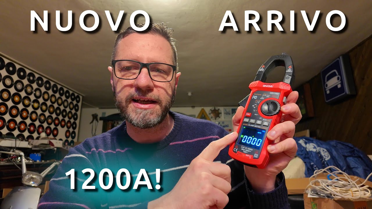 Nuova pinza amperometrica GVDA da 1200A!