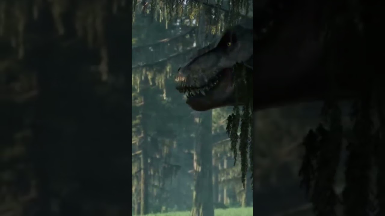 Sneaking through Biosyn Valley 🫣 #jurassicworldevolution2 #jurassicworld #dinosaurs