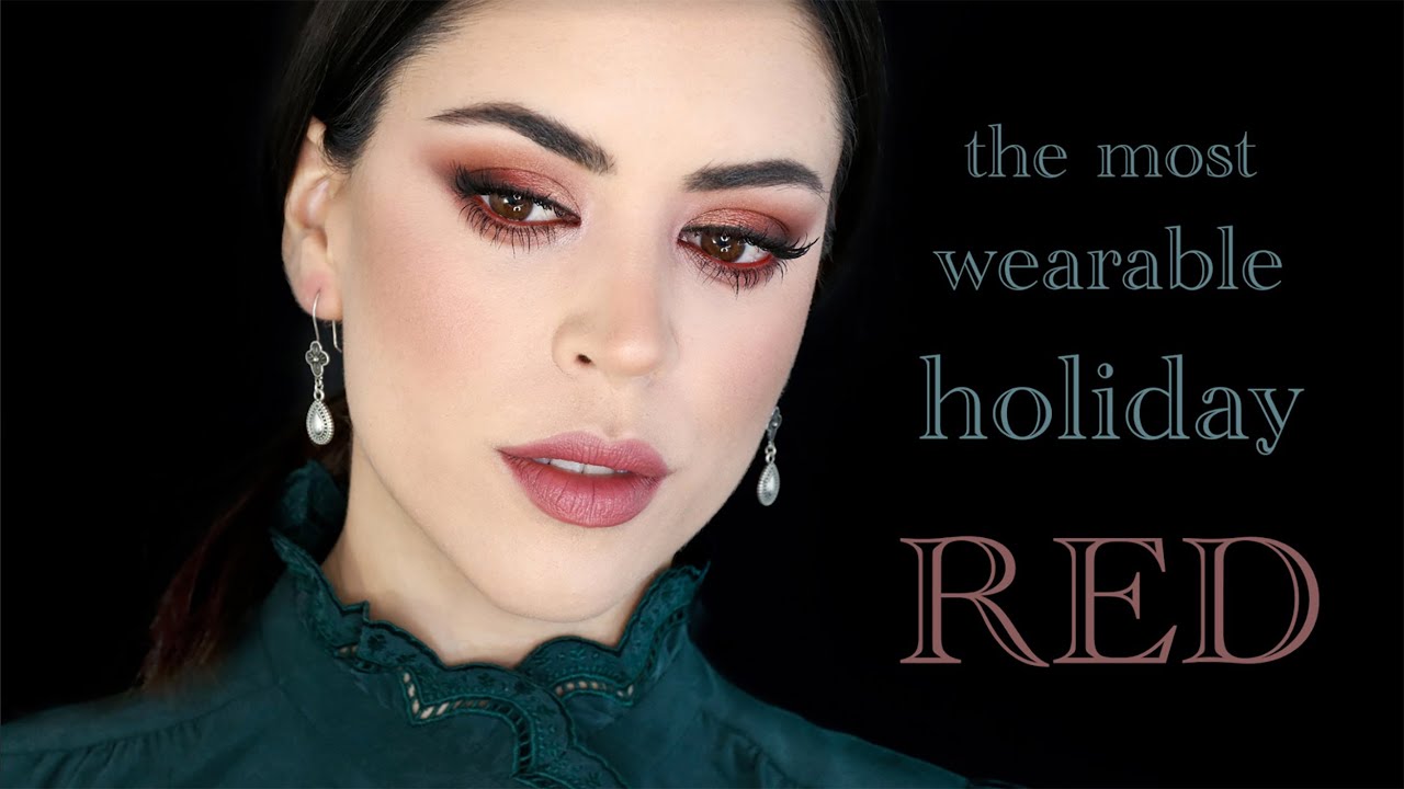 To Πιο Ευκολοφόρετο Muted Red Look | Εορταστικό Μακιγιάζ