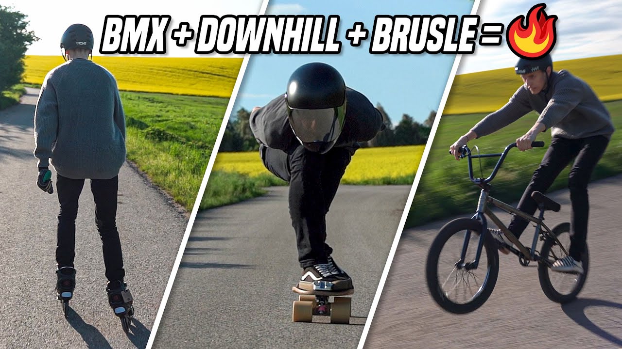 Odpoledne plné downhillu, bruslení a BMX!