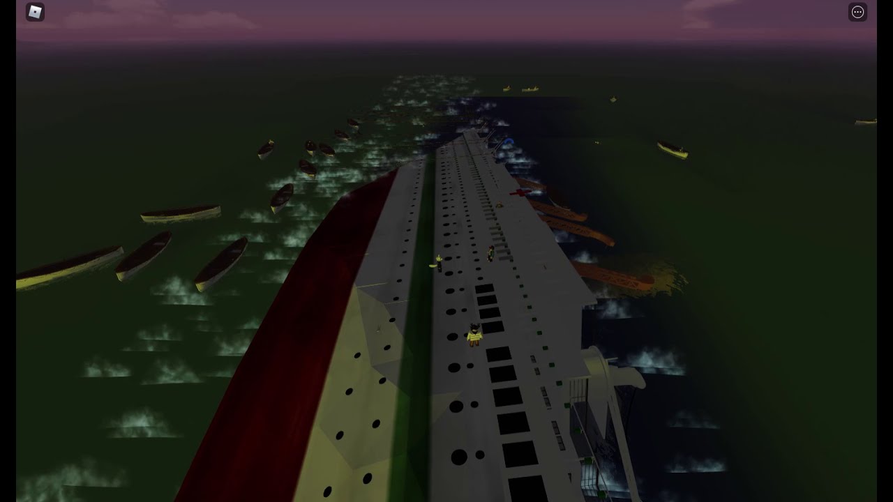Britannic SOS movie sinking
