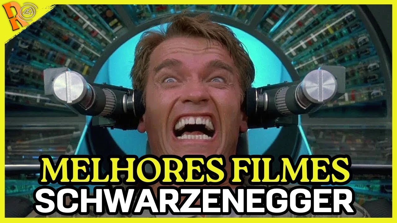 TOP 10 - MELHORES FILMES DE ARNOLD SCHWARZENEGGER!