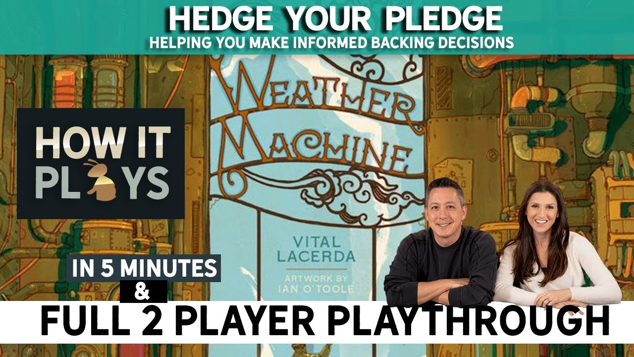Weather Machine Boardgame Playthrough Review