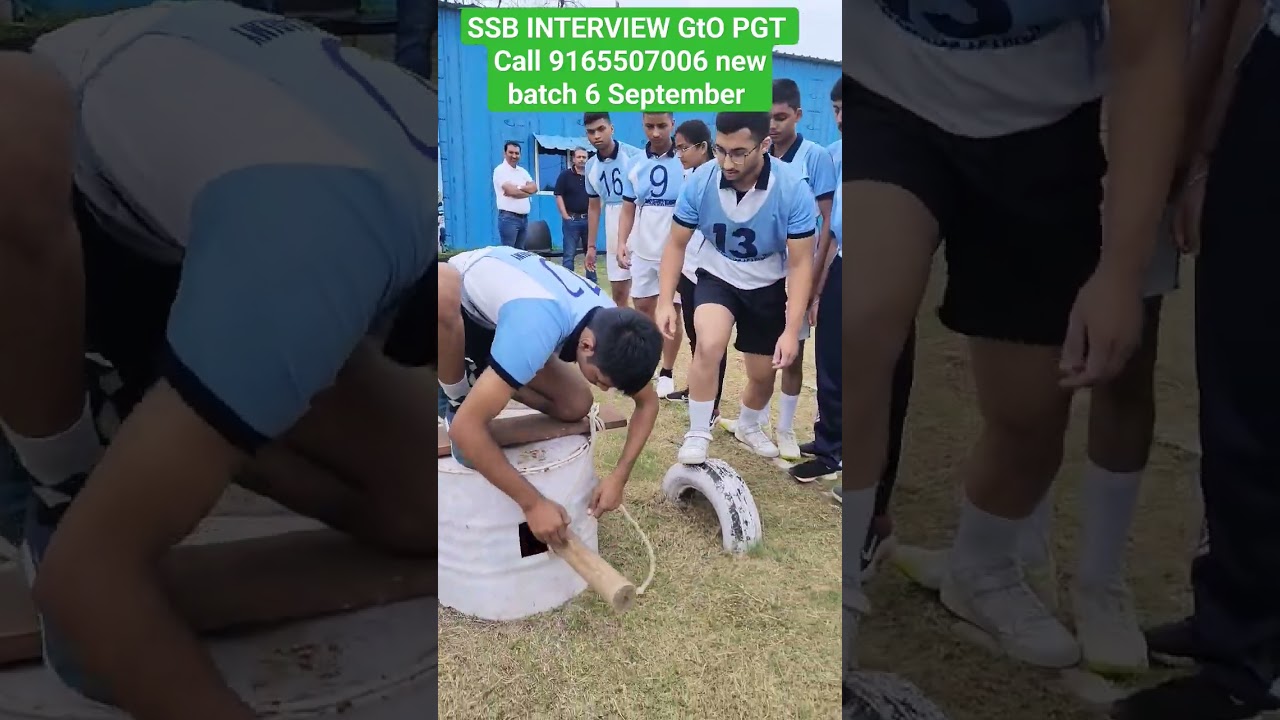 SSB INTERVIEW GTO Task | PGT #ssb_interview #ssb