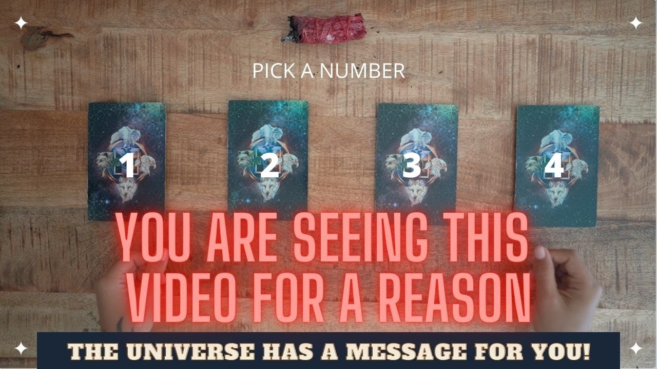 A MESSAGE DIRECTLY FROM THE UNIVERSE (Pick A Deck) 👁🧝🏽‍♀️🧚🏼🔮