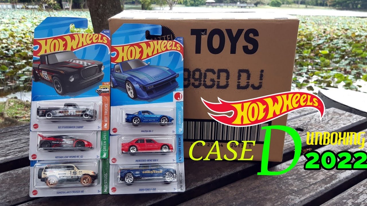 Unboxing | Hot Wheels Case D 2022