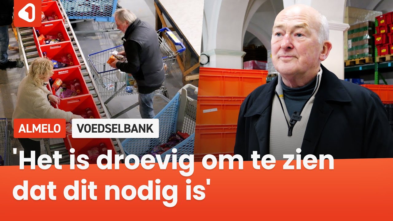 Achter de schermen bij Voedselbank Almelo: elke week 175 pakketten de deur uit