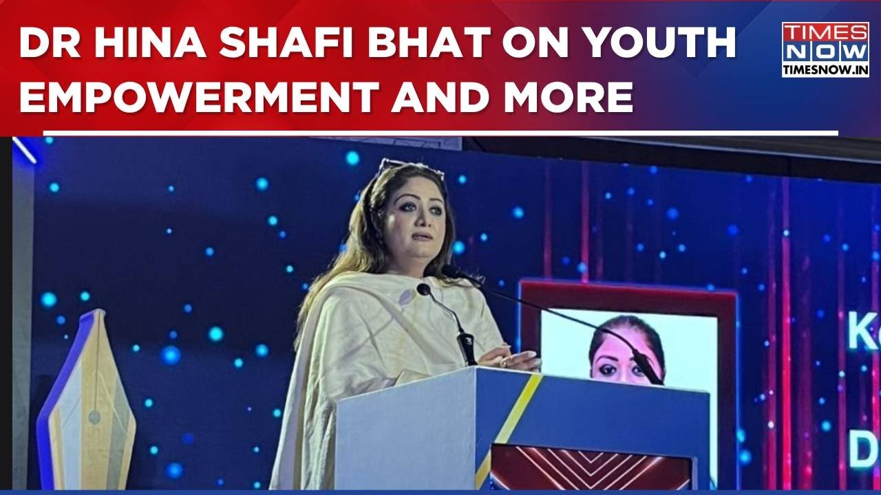 Dr Hina Shafi Bhat, Chairperson J&K Khadi Village Industries Board On Youth Empowerment And More