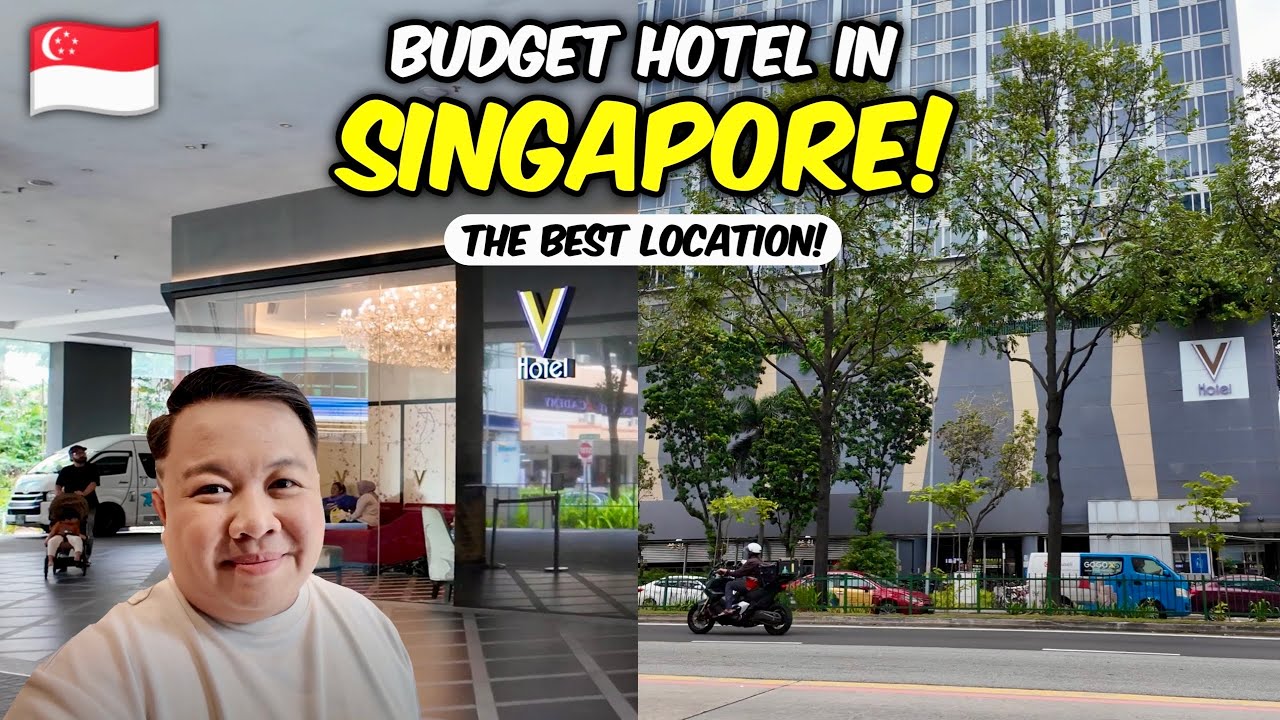 V Hotel Lavender - Hotel & Room Tour! 🇸🇬 Ang ganda ng Location nito! | JM Banquicio
