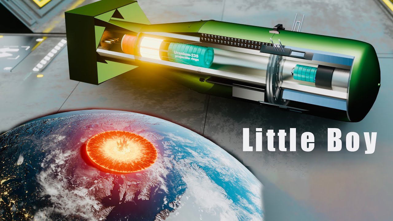 How Did the LITTLE BOY Atomic Bomb Work? Hiroshima Bombing | @Learnfromthebase