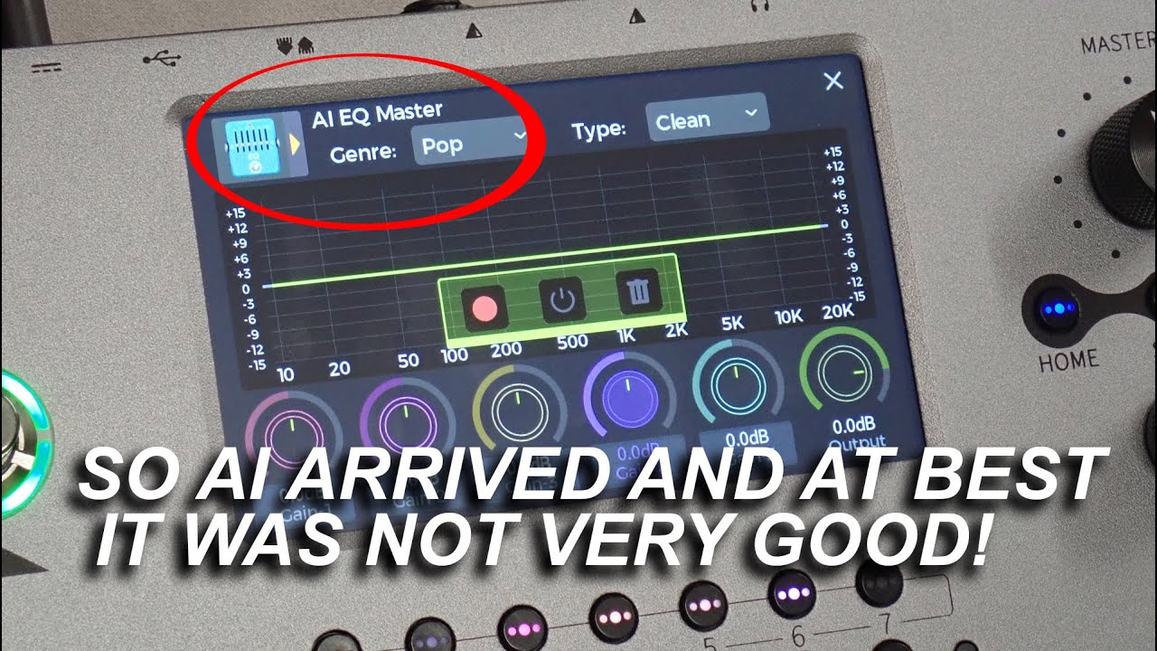 Guitar Intelligent Multi Effects with AI EQ: Does AI improve it?