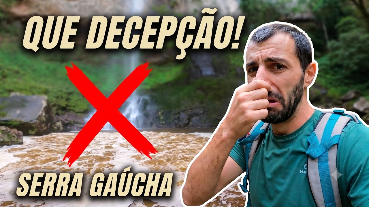 Estas OITO cachoeiras na SERRA GAÚCHA são lindas! Mas a poluição... (São Francisco de Paula / RS)