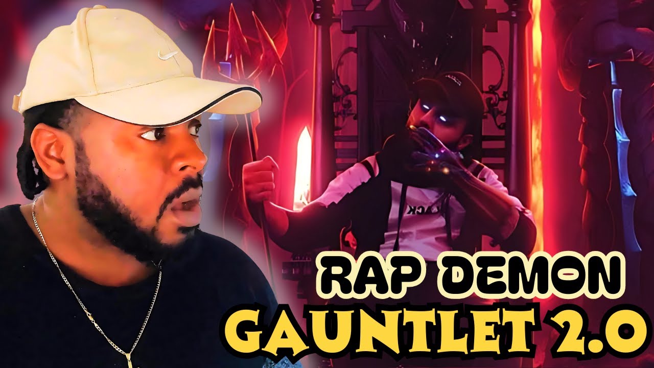RAP DEMON GAUNTLET 2.0 (RAP DEMON IS VICIOUS  WITH IT O MY LORD) | REACTION #rapdemon #gauntlet2.0