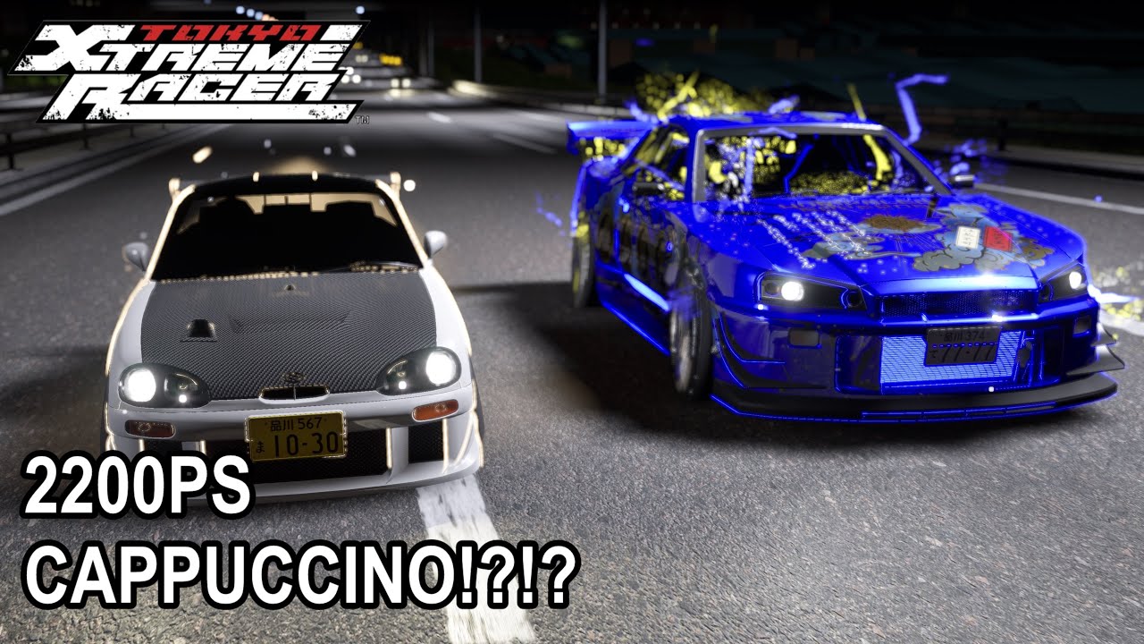 【Tokyo Xtreme Racer 2025】A 2200 PS CAPPUCCINO!?! KILLS JINTEI & DEVIL Z?