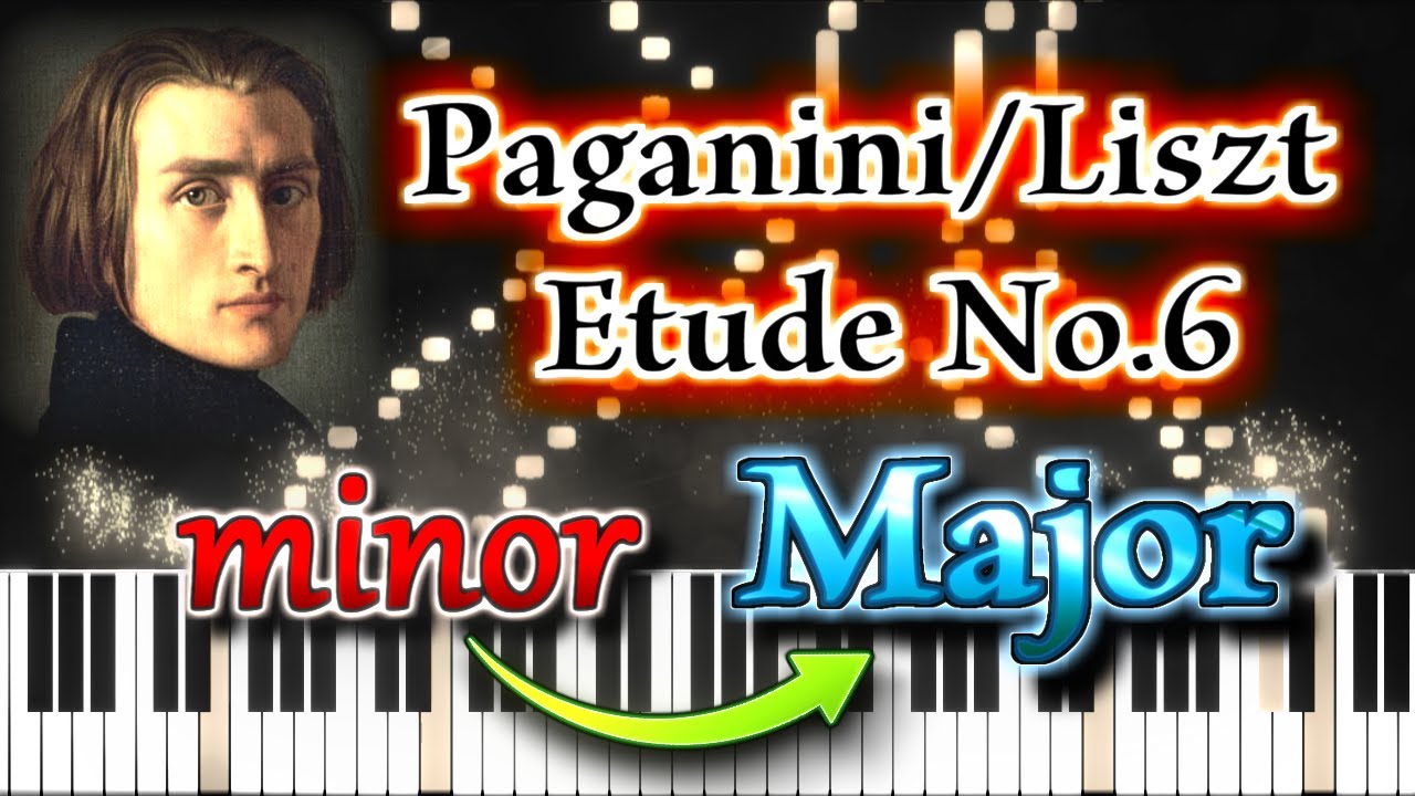 Have You Ever Heard Paganini/Liszt Etude No.6 in MAJOR KEY?