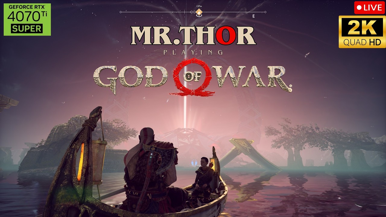 “LIVE🔴EP. 08 ~ GOD OF WAR - Full Gameplay | 2K Graphics | Mr.THOR is LIVE #godofwar #godofwar2018