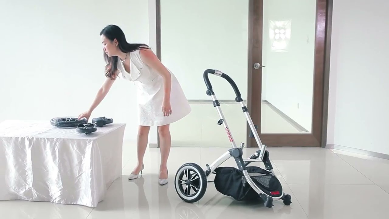 iVogue 3 in 1 Pram Pushchair System - Limited Edition in Grey Includes Carseat