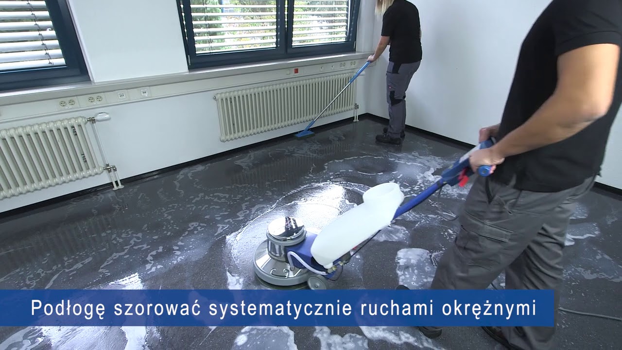 BUZIL Mycie gruntowne podłóg