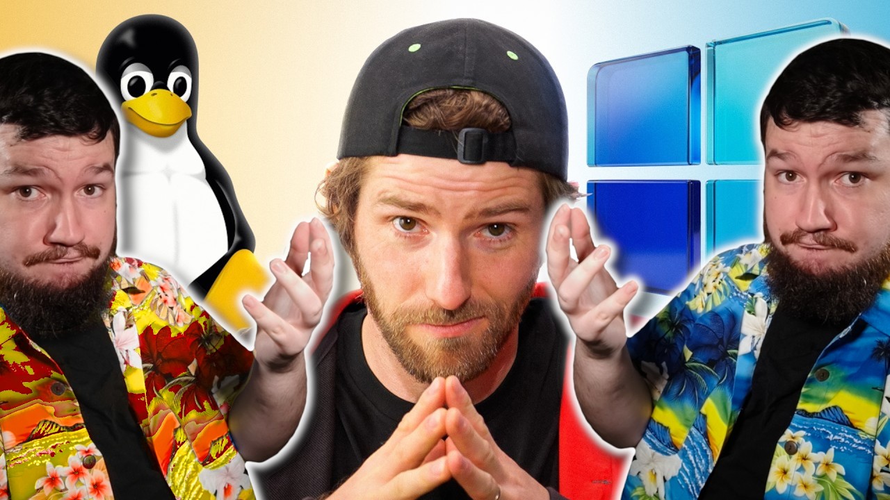 It's Finally The Year Of The Linux Desktop | LTT Linux Challenge React