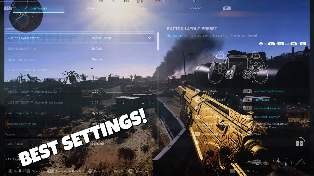 The Best Sniper Settings In Modern Warfare #FaZe5