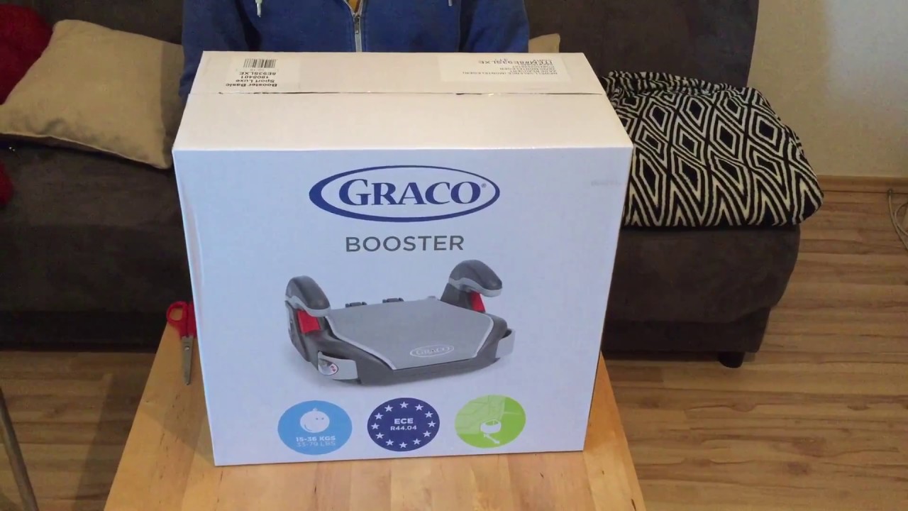 Graco Sitzerhöhung Booster Basic Sport Luxe im Test auf Sitzerhoehung-Test.de