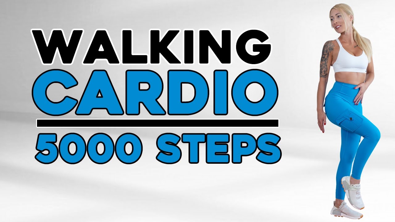 5000 STEPS FAST WALKING WORKOUT to Lose Weight, Burn Fat and Have Fun Knee Friendly
