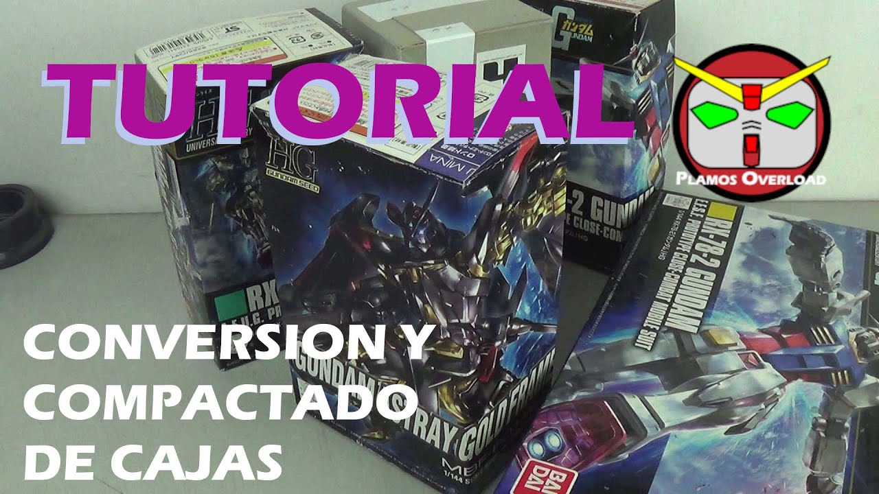 Conversion y compactado de cajas | Tutorial
