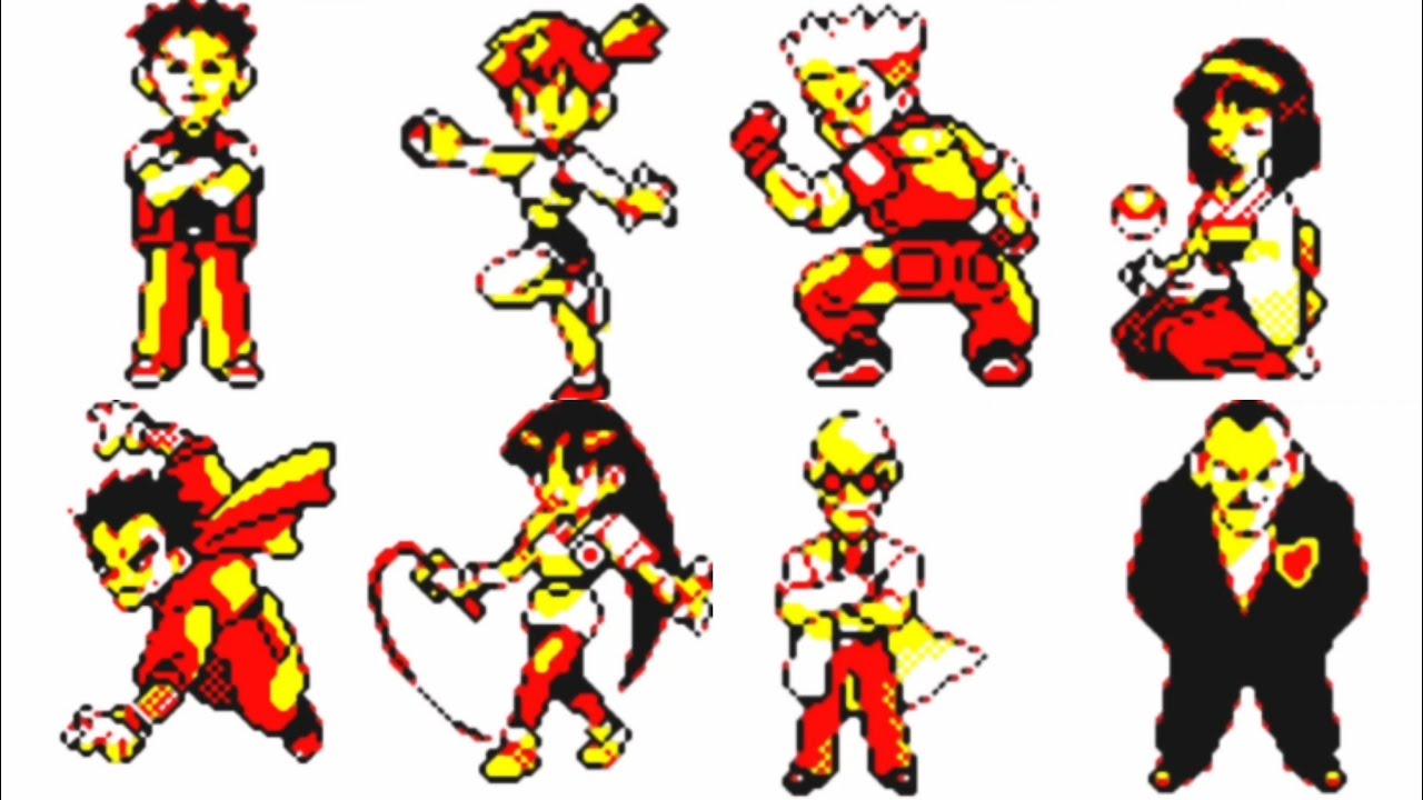 Pokemon Yellow - All Gym Leaders