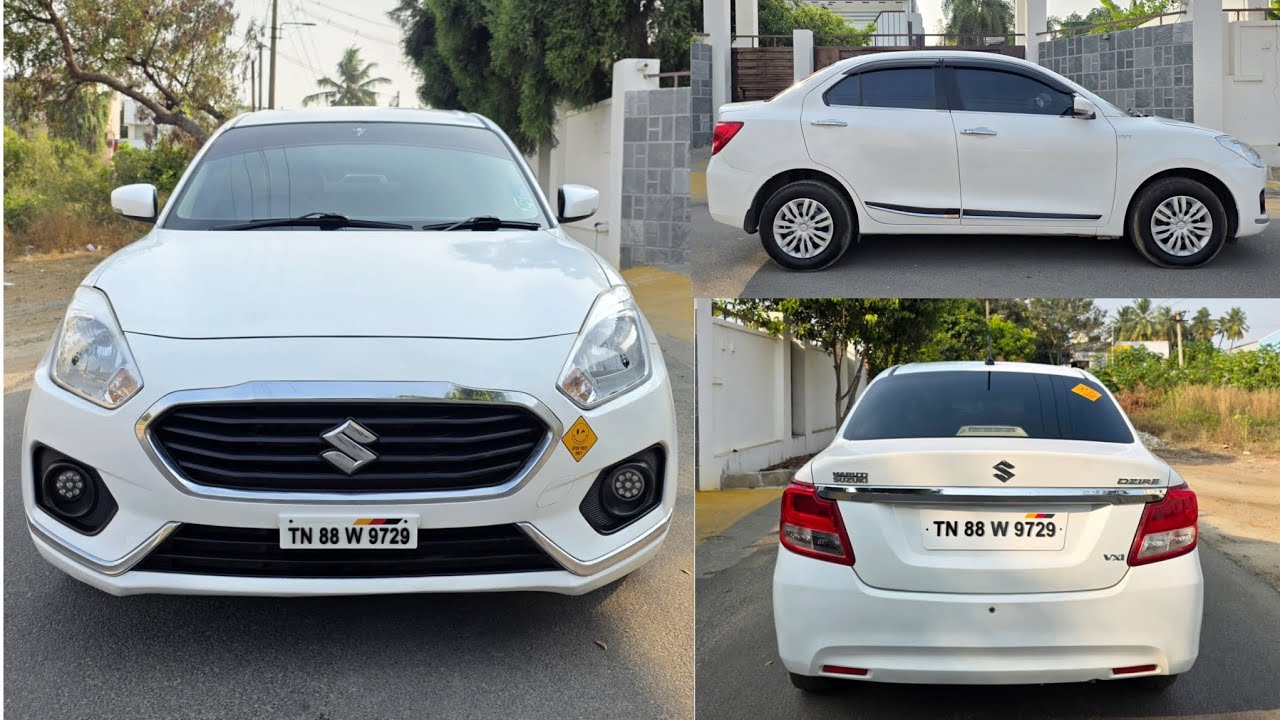 🔴NAMAKKAL REGISTERED SWIFT DZIRE VXI | 2019 MODEL FOR SALE IN ERODE SOUROK CARS