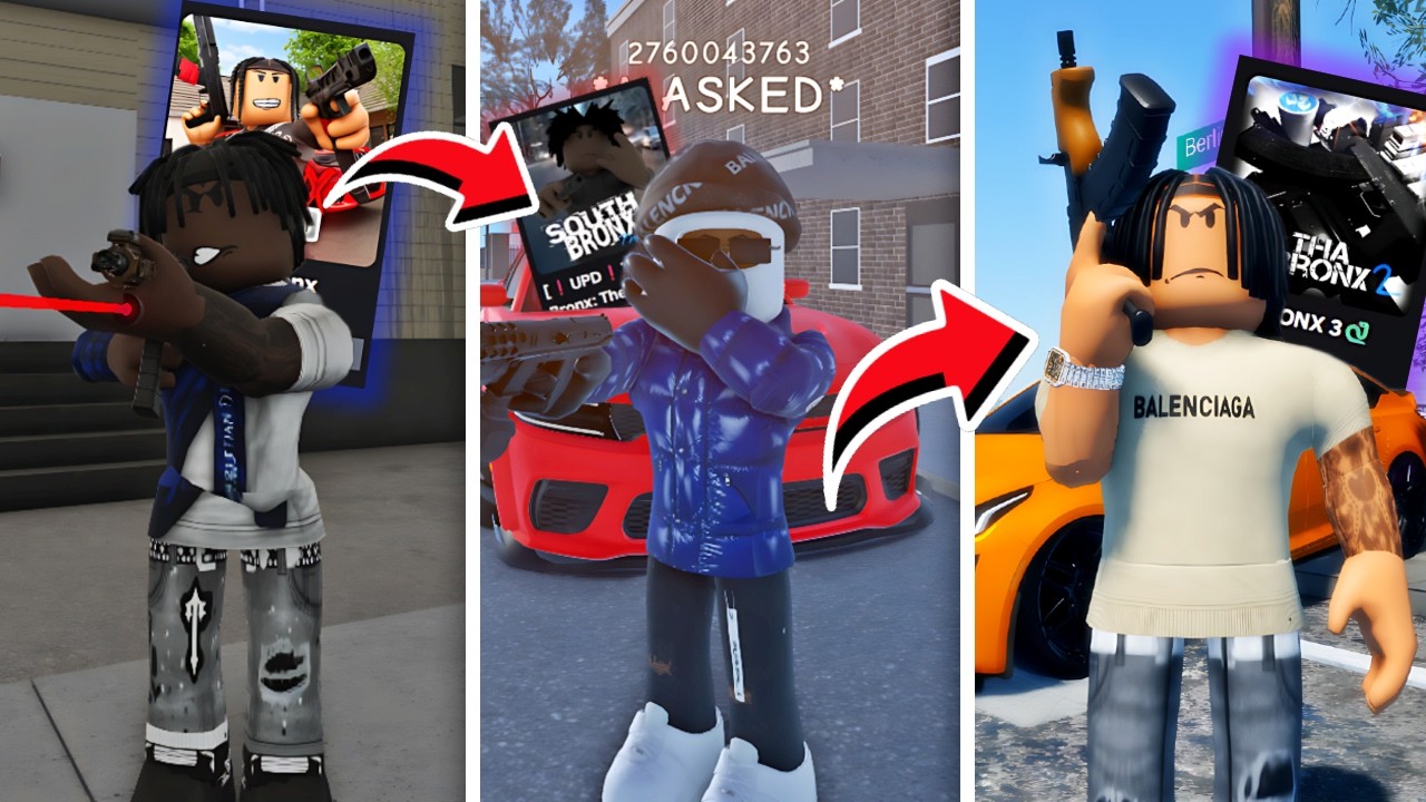 Я сыграл во ВСЕ игры Roblox Bronx Hood в одном видео.