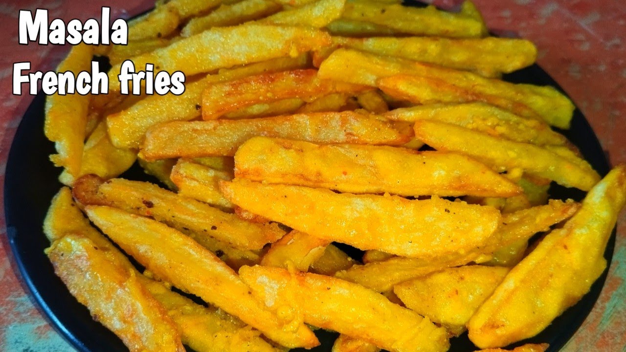 जब मन करे चटपटा खाने को तो मसाला फ्रेंच फ्राइज बनाये | Masala French Fries Recipe | French Fries 