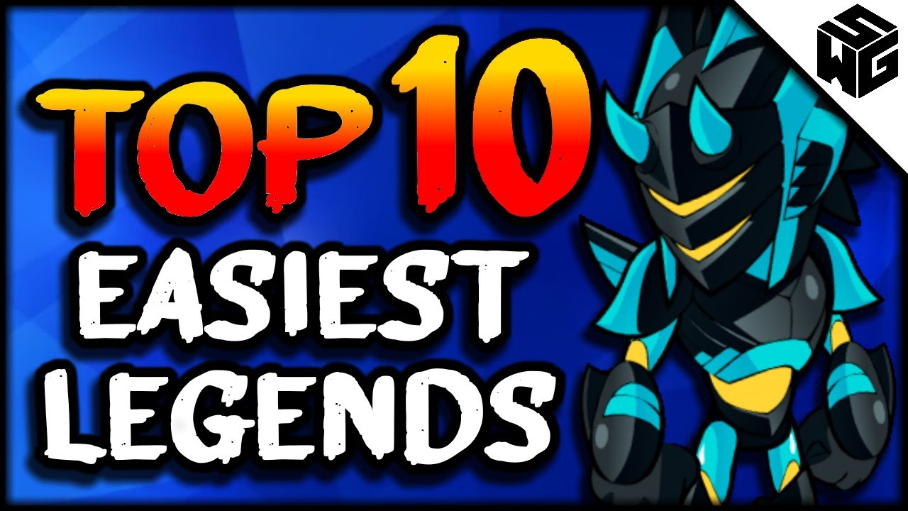 TOP 10 Easiest Brawlhalla Legends for Beginners!
