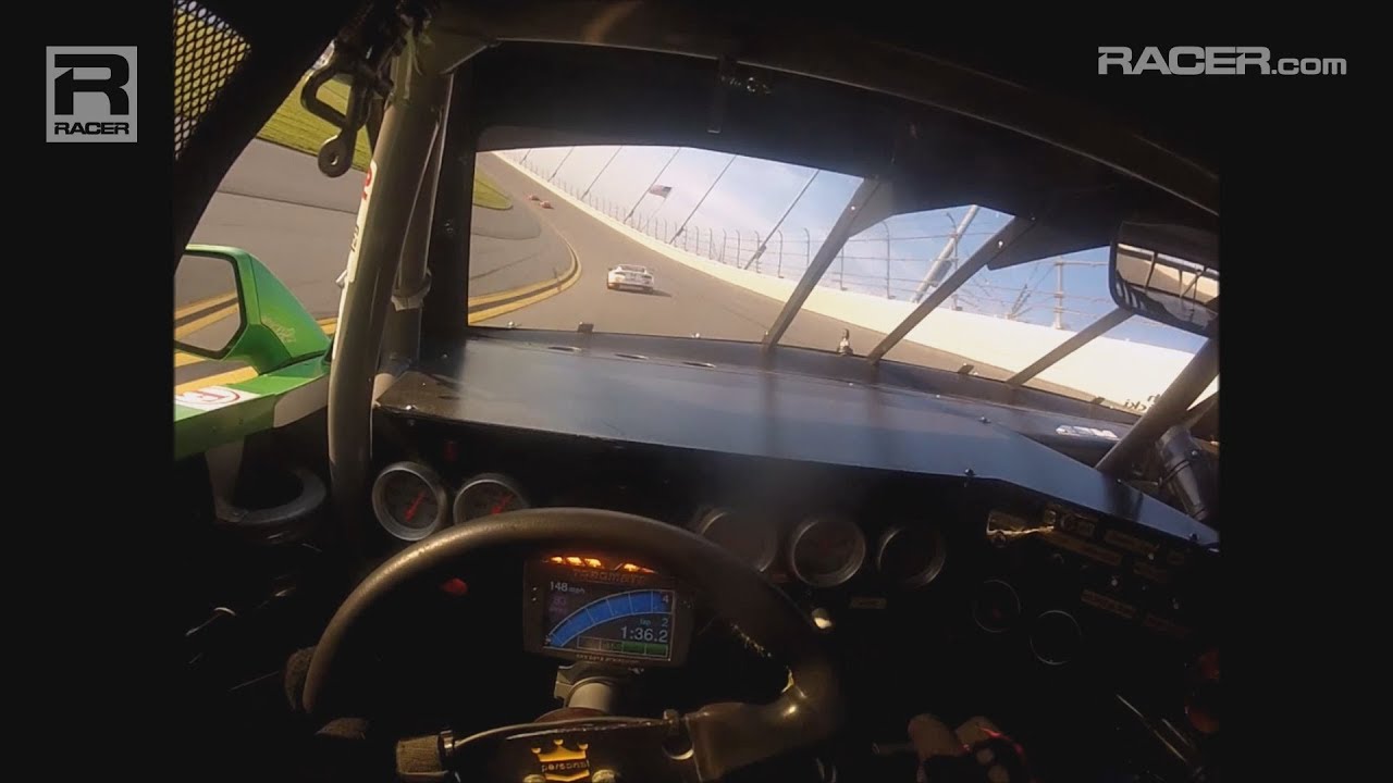 RACER: Trans-Am Chevy Camaro Visor Cam at Daytona