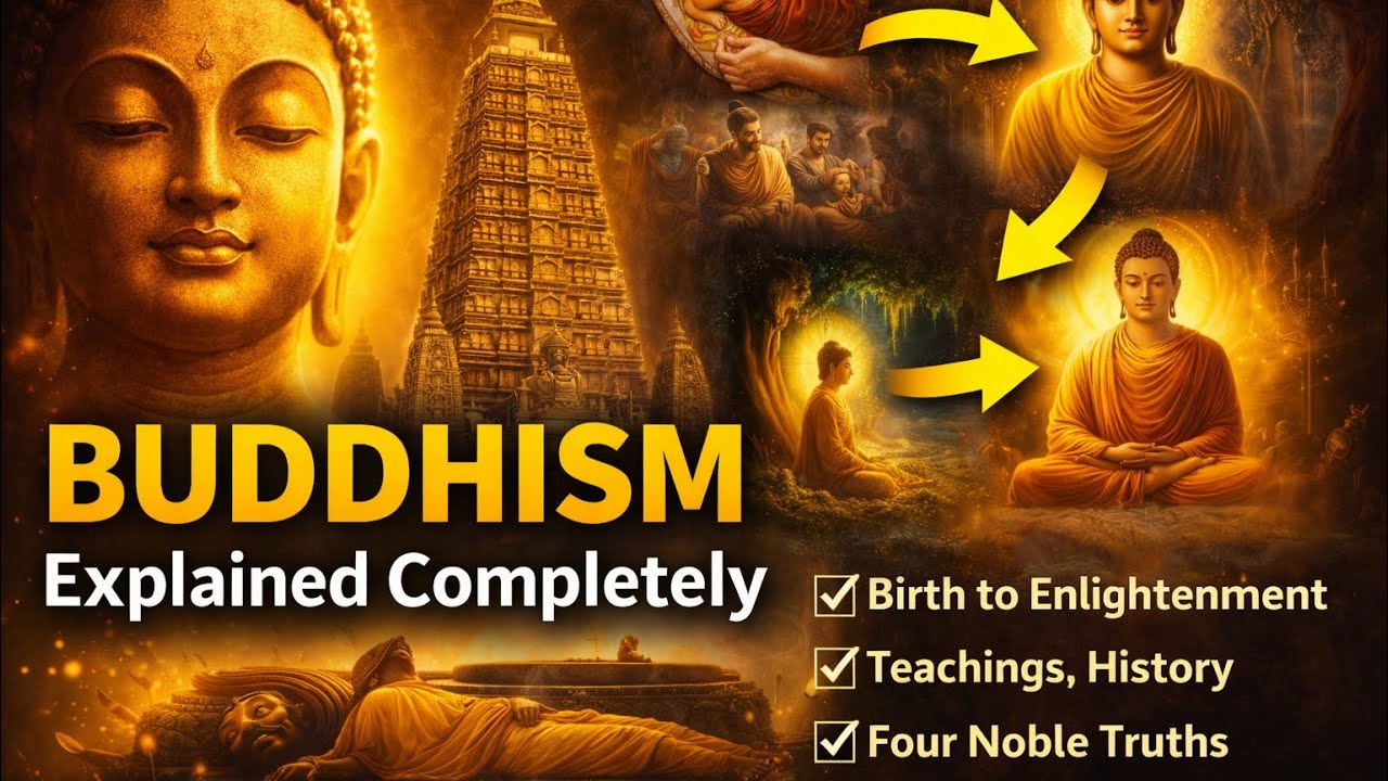 Buddhism Explained Completely | Life of Buddha, Teachings, Enlightenment & History | Stories2AM