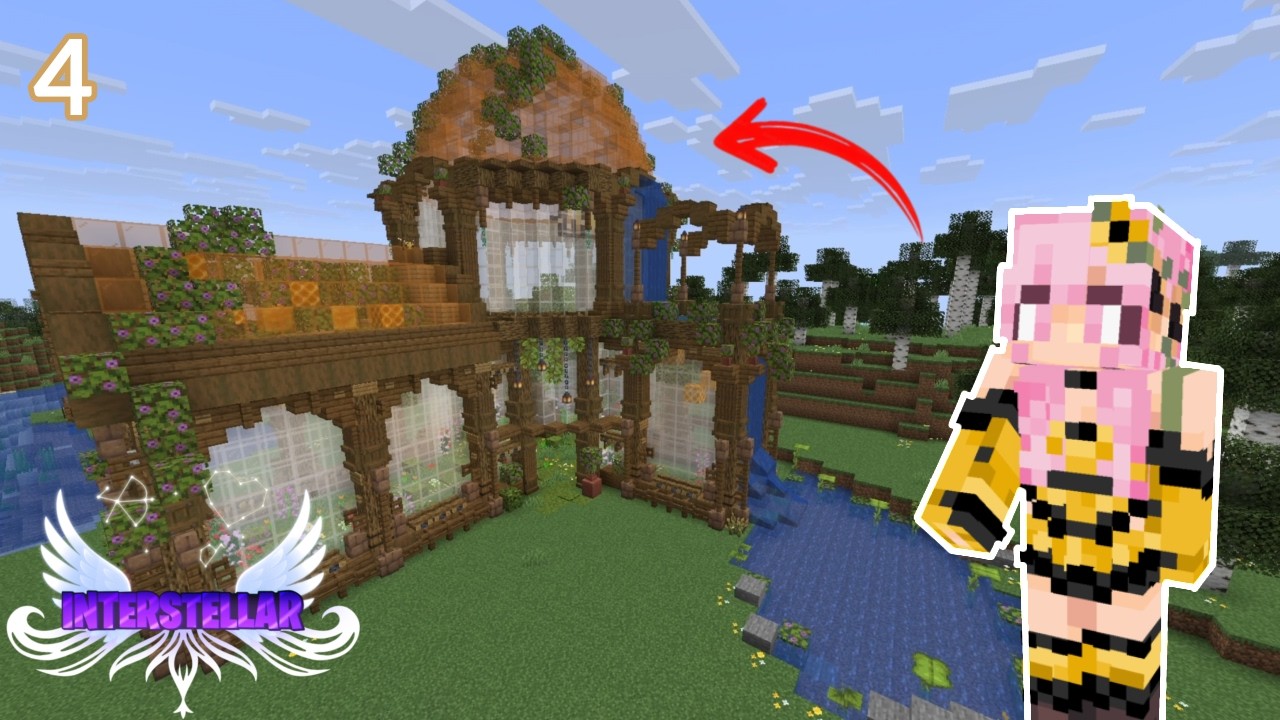 🌱I Made The Most EPIC Greenhouse!🌱 - Interstellar 2 - Episode 4